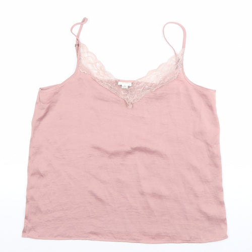 Jacqueline de Yong Pink Camisole Top, Women's Size 10