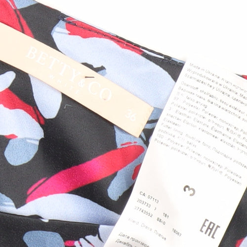 Betty & Co Women's Multicoloured Floral Dress Size 8