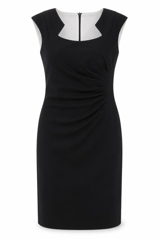 Calvin Klein Women's Black Sheath Dress - Size 10