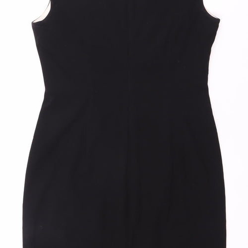 Calvin Klein Women's Black Sheath Dress - Size 10