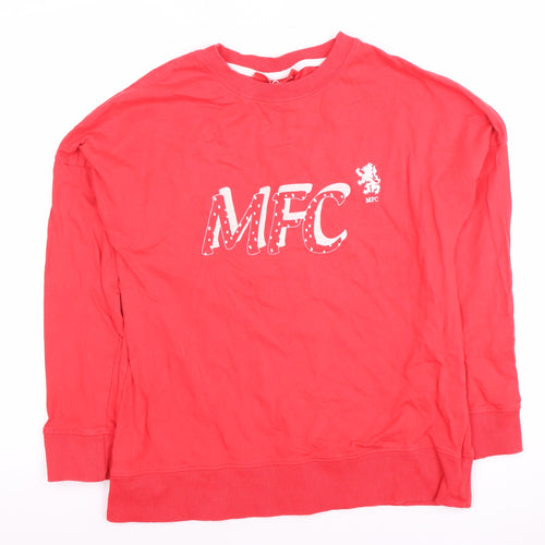 MFC Official Merchandise Unisex Adult Red T-Shirt