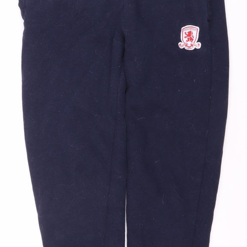 MFC Boys Blue Jogger Trousers 13-14 Years Casual Drawstring