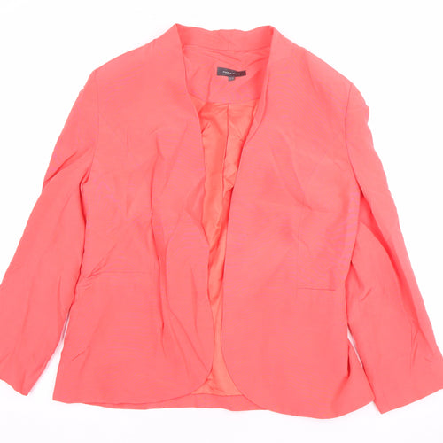 Pied A Terre Women's Pink Blazer Size 14