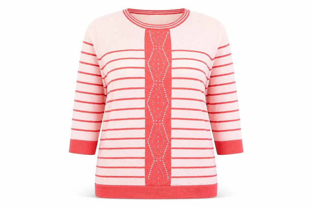 Front view of Fay Louise Women's Multicoloured L Jumper