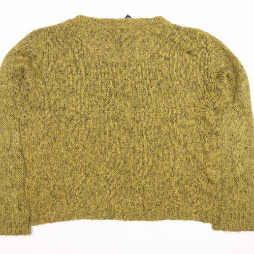 H&M Women's Green Pullover Jumper Size S