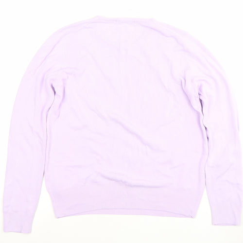 Marks and Spencer Women's Purple Pullover Jumper - Size 14