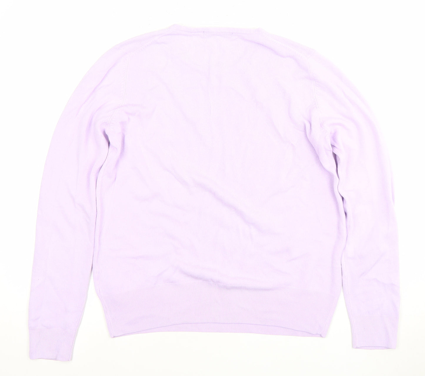 Marks and Spencer Women's Purple Pullover Jumper - Size 14