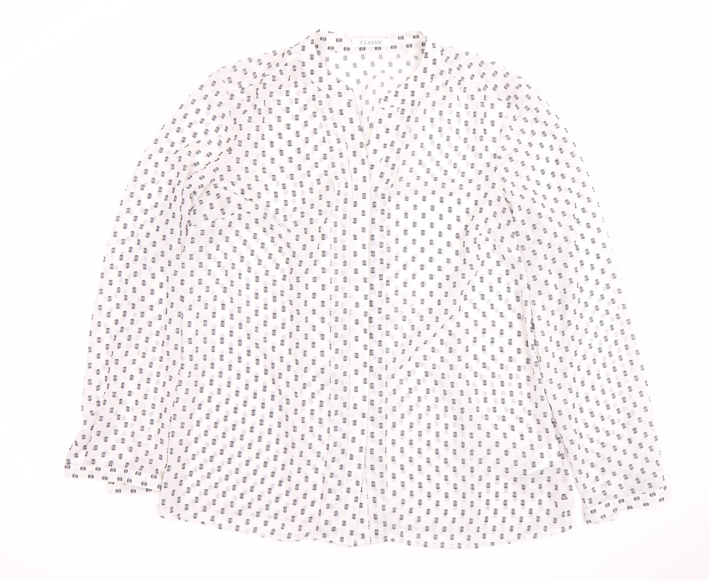 Marks and Spencer Women's White Blouse Size 14