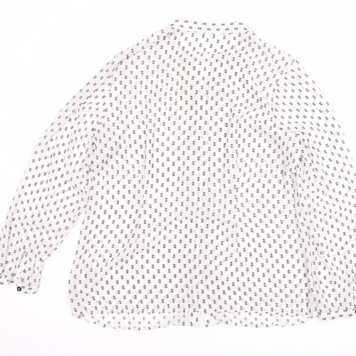 Marks and Spencer Women's White Blouse Size 14