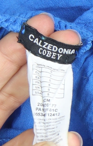 Calzedonia Women's Blue Sleeveless Casual Dress S
