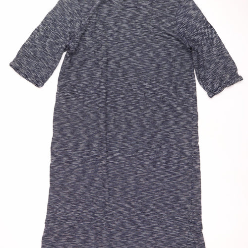 Joules Women's Blue Shift Dress, Size 16 Casual Striped