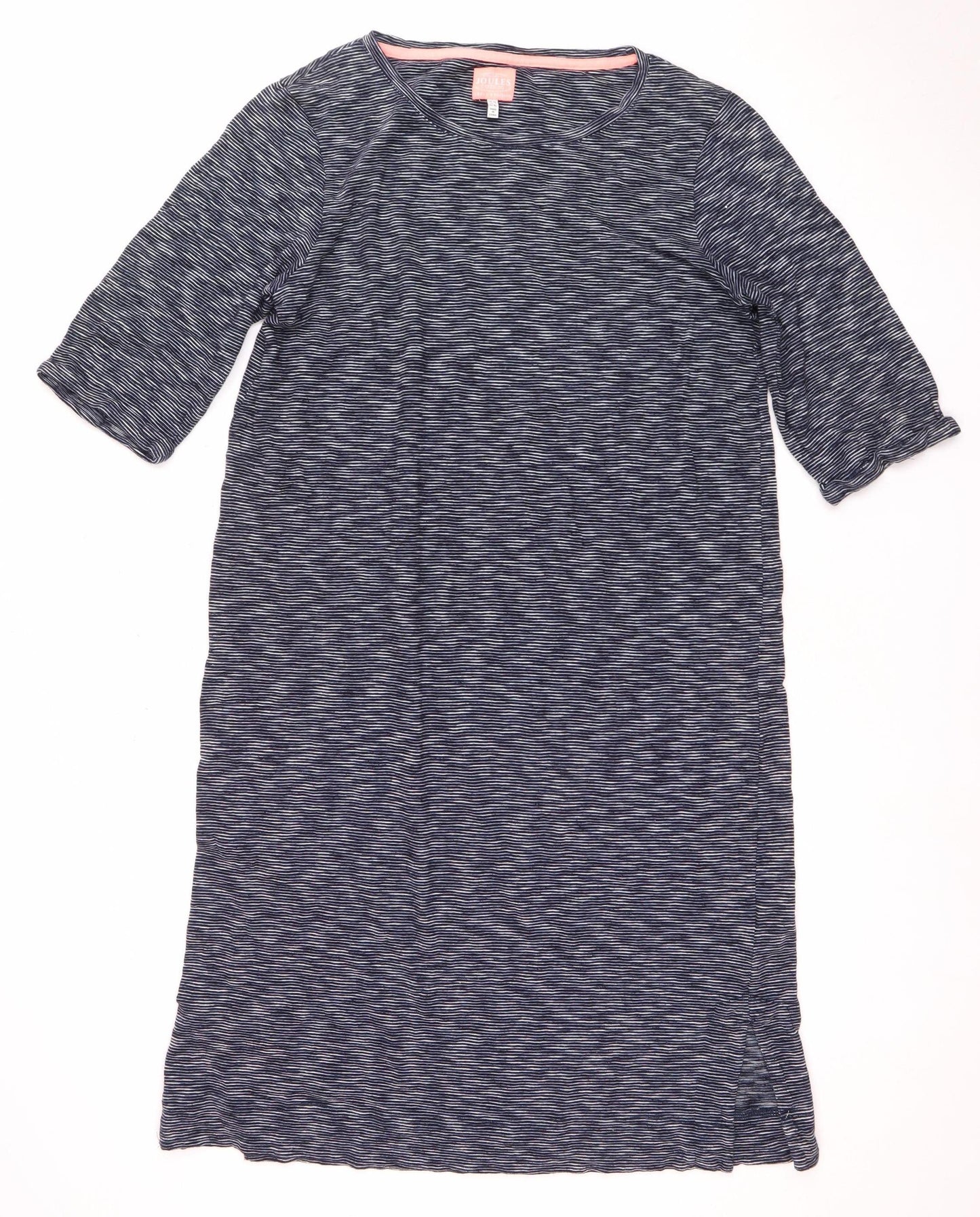 Joules Women's Blue Shift Dress, Size 16 Casual Striped