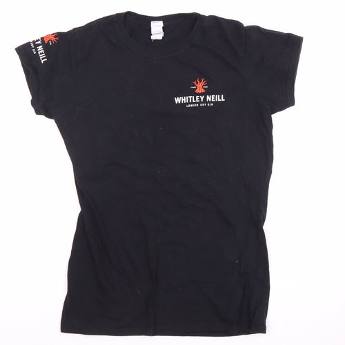 Gildan Women's Black Basic Crew Neck T-Shirt Size L