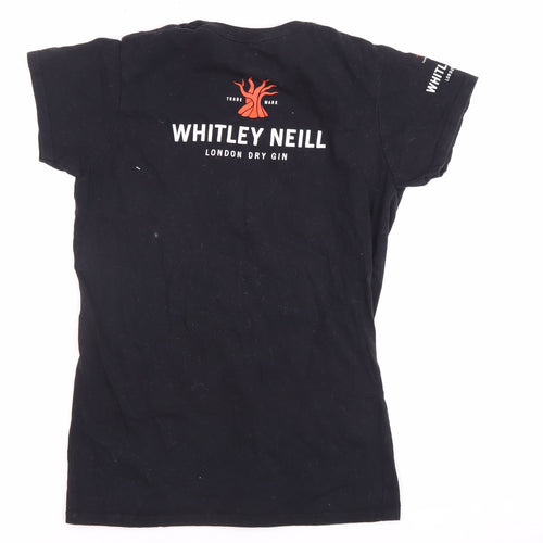 Gildan Women's Black Basic Crew Neck T-Shirt Size L