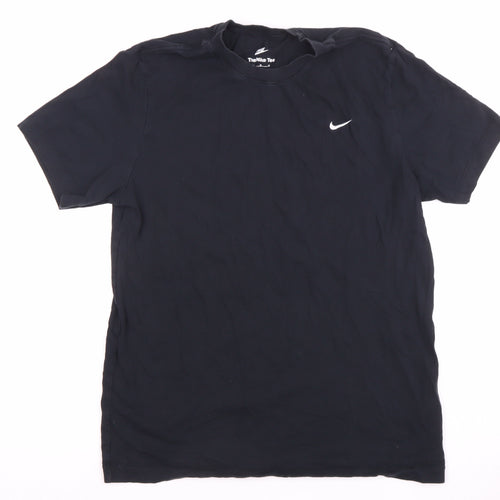 Nike Men's Black M Crew Neck T-Shirt with Logo