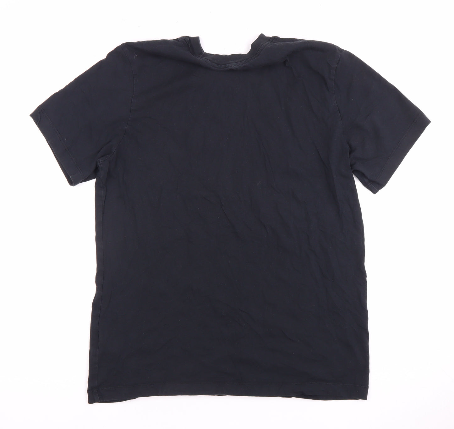 Nike Men's Black M Crew Neck T-Shirt with Logo