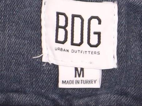 BOG Urban Outfitters Women's Blue Pleated Denim Skirt M