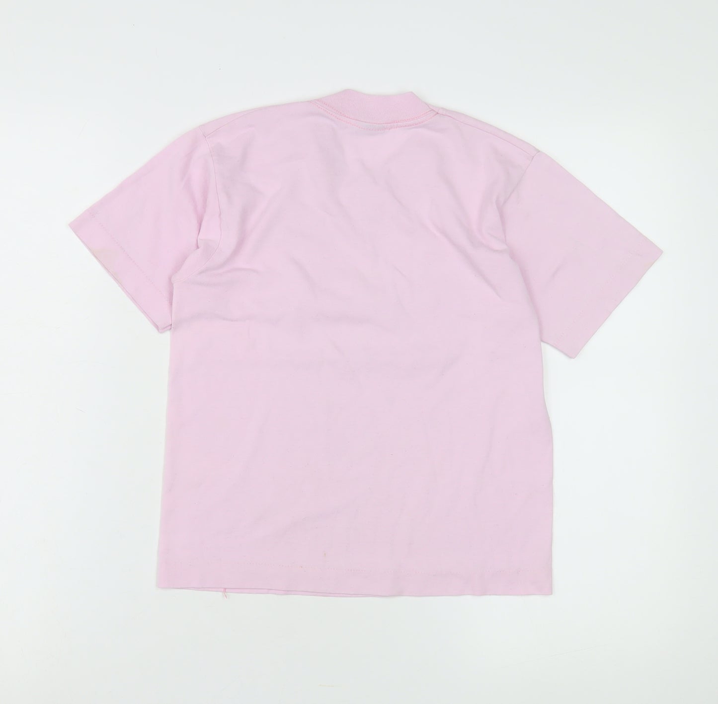 Fruit of the Loom Girls Pink Graphic T-Shirt 10 Years