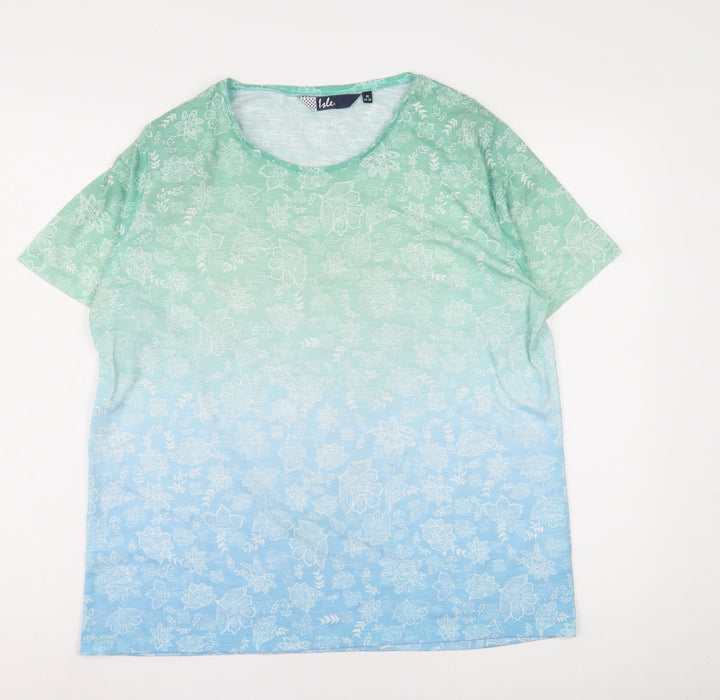 Isle Women's Multicoloured Floral T-Shirt M