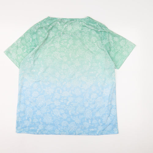 Isle Women's Multicoloured Floral T-Shirt M