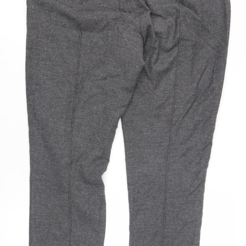 Marks and Spencer Grey Women's Trousers Size 12