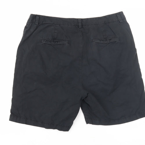 Marks and Spencer Women's Black Size 16 Chino Shorts