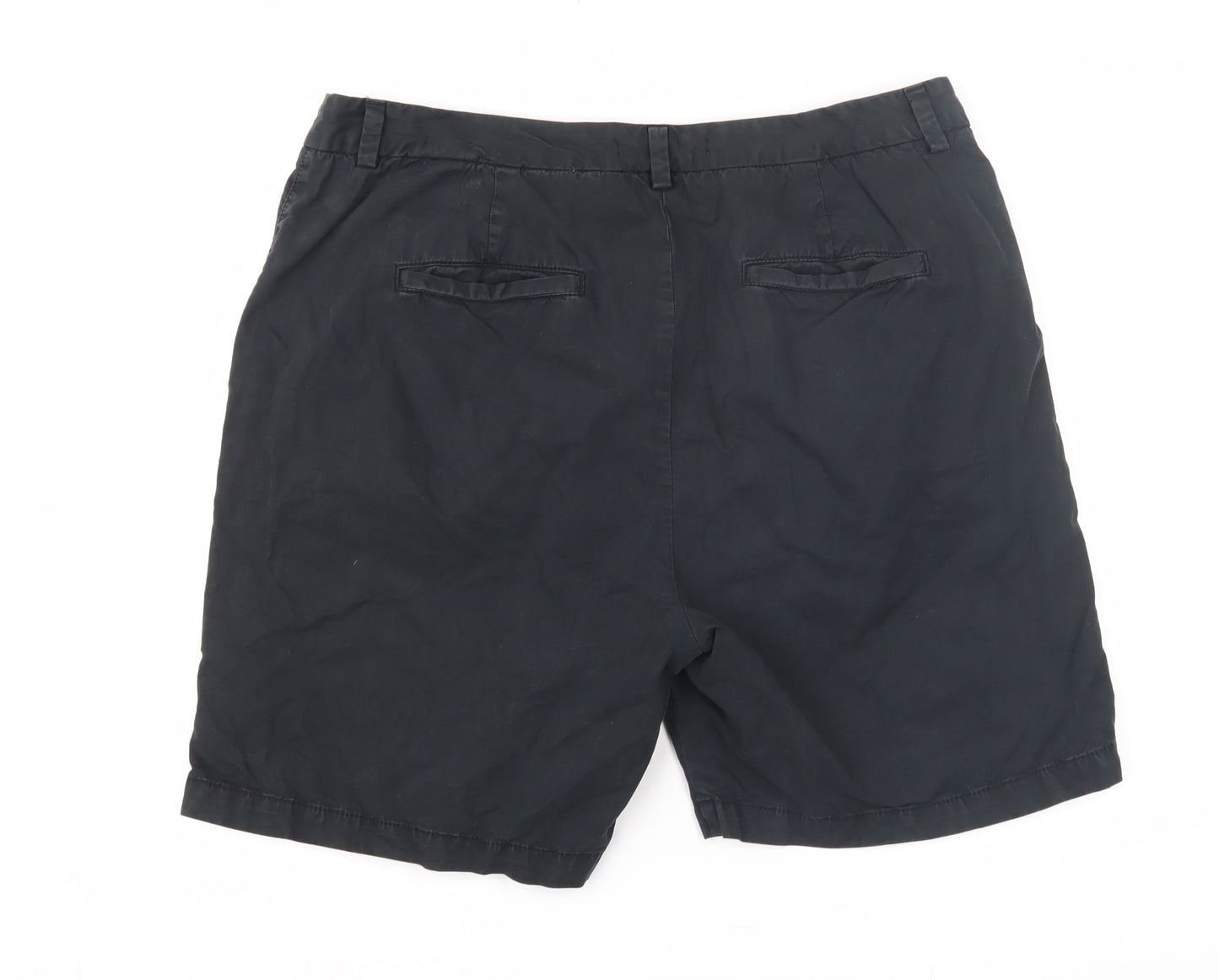 Marks and Spencer Women's Black Size 16 Chino Shorts