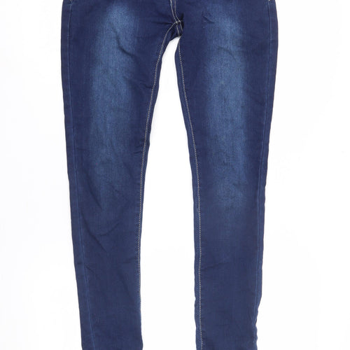 Justy Women's Blue Skinny Jeans M Size