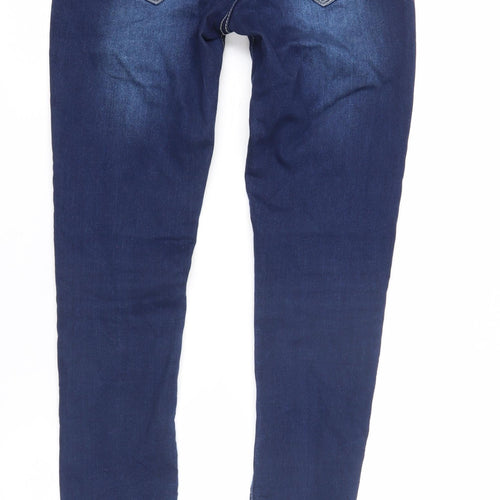 Justy Women's Blue Skinny Jeans M Size