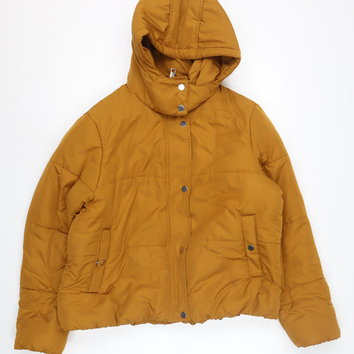 Marks and Spencer Women's Brown Size 16 Puffer Jacket