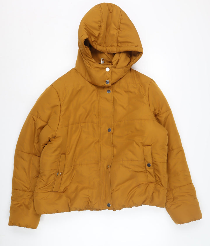 Marks and Spencer Women's Brown Size 16 Puffer Jacket