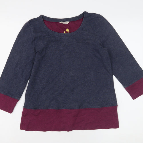 White Stuff Women's Multicoloured T-Shirt, Size 8
