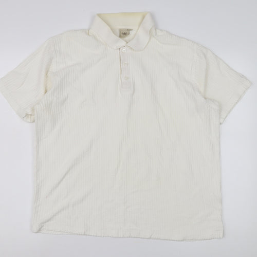 Cotton Traders Men's White XL Polo Shirt