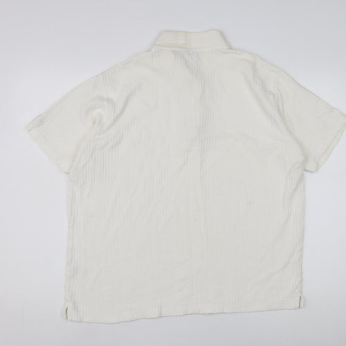 Cotton Traders Men's White XL Polo Shirt
