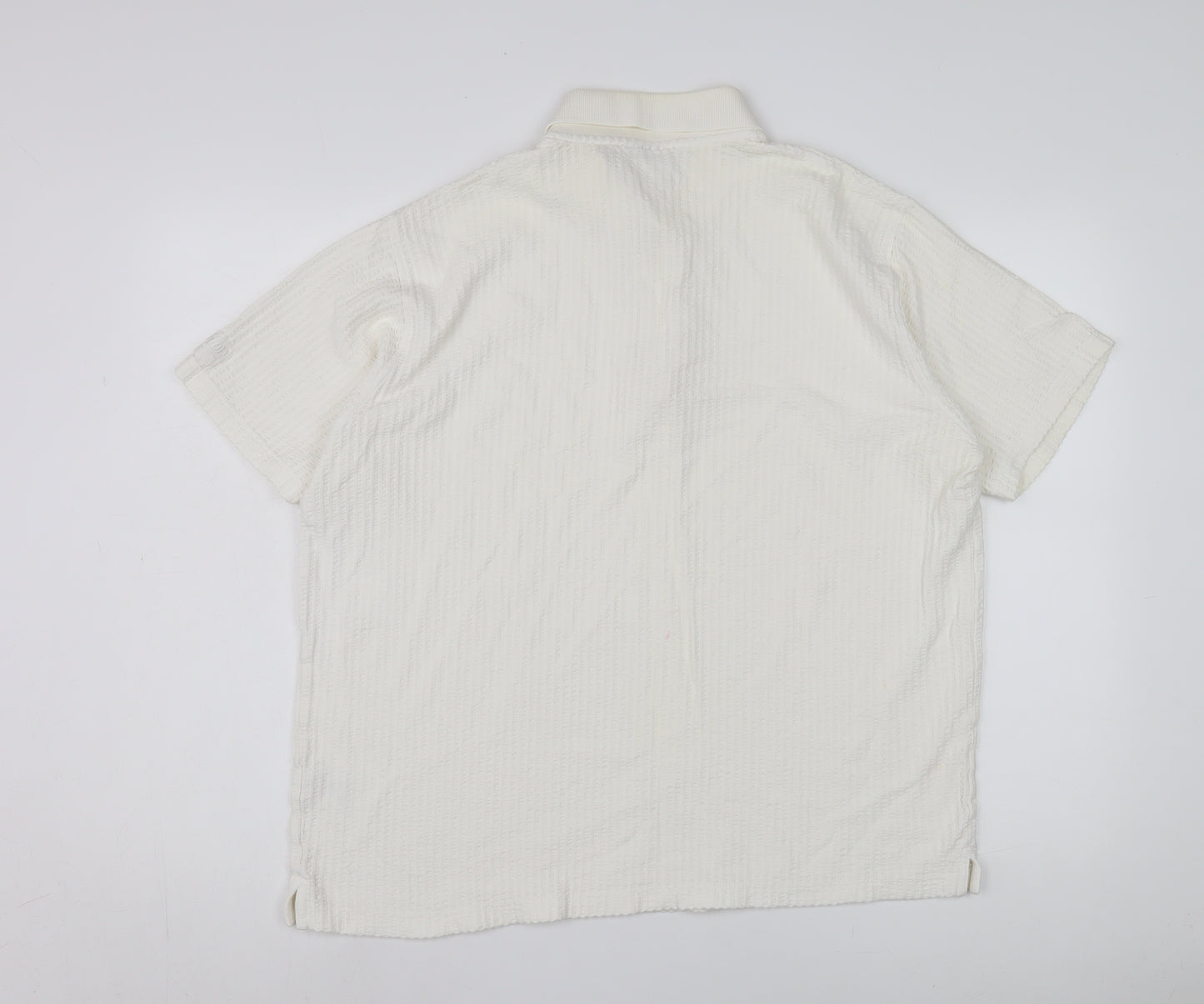 Cotton Traders Men's White XL Polo Shirt