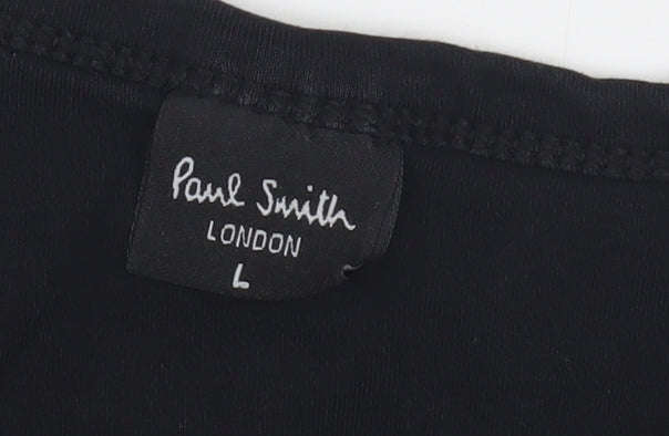 Paul Smith Men’s Black L Graphic Car T-Shirt