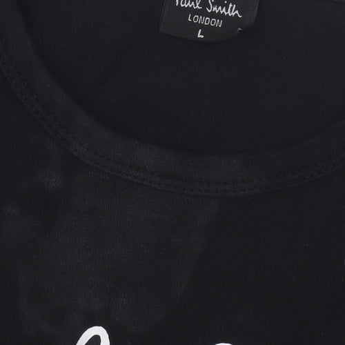 Paul Smith Men’s Black L Graphic Car T-Shirt