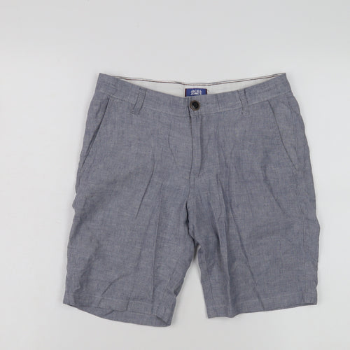 Jack & Jones Boys Grey Chino Shorts, Size M, Classic Style