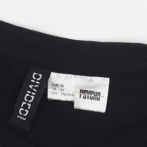 H&M Men's Black Psycho Movie T-Shirt M