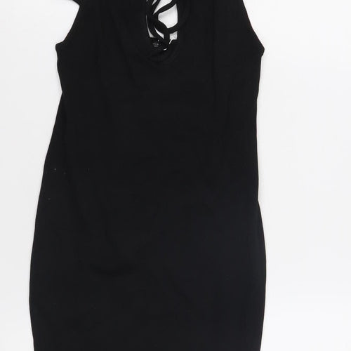 Zara Women’s Black Strappy Sleeveless Dress M