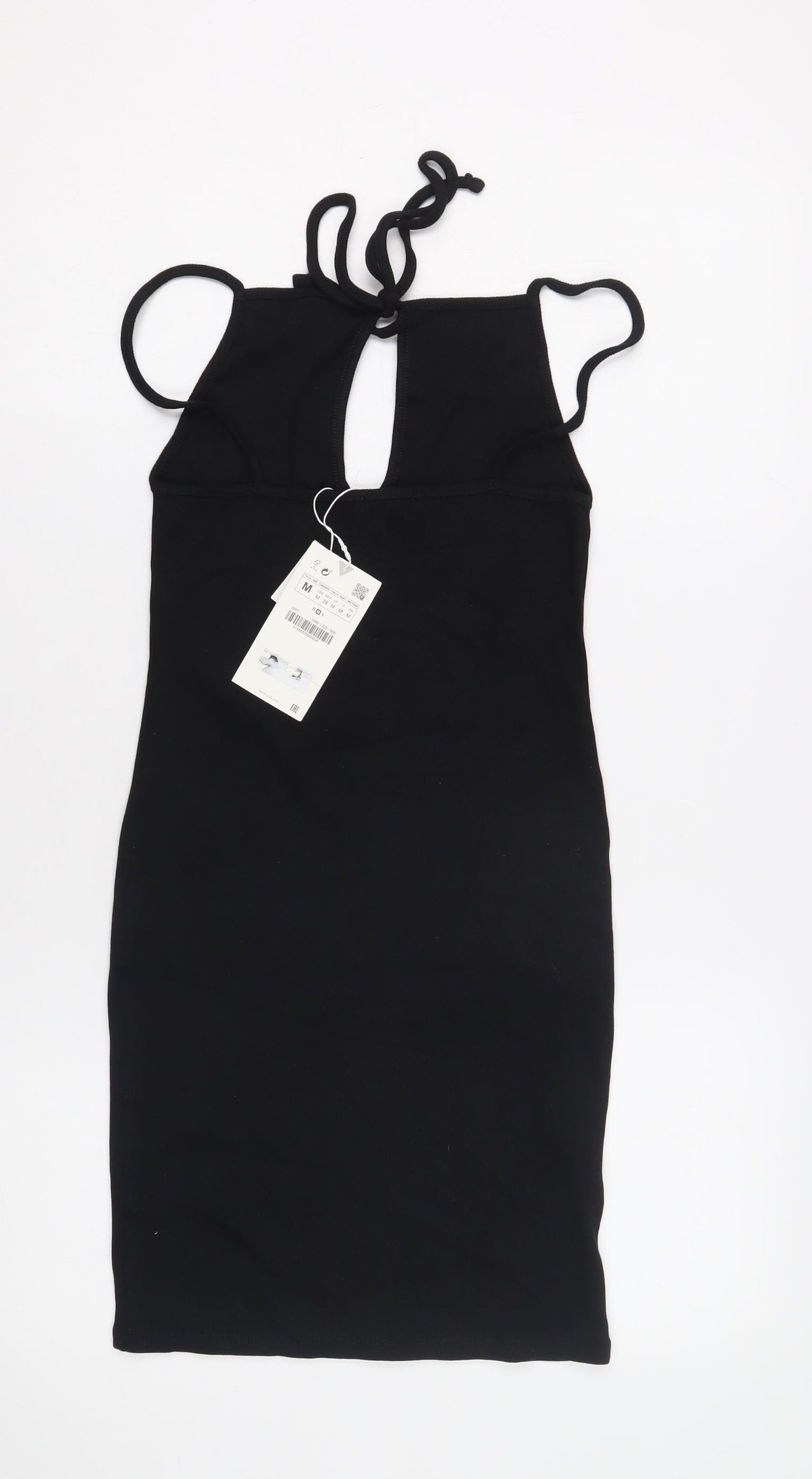 Zara Women’s Black Strappy Sleeveless Dress M