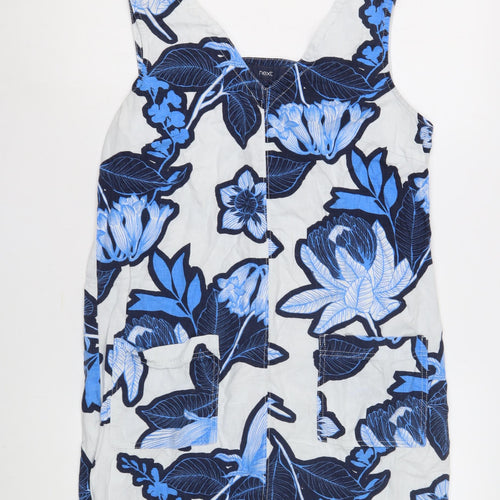 Next Women's Floral Pinafore Dress Size 12