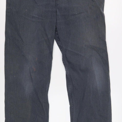 Marks and Spencer Men's Blue Trousers, Size 36