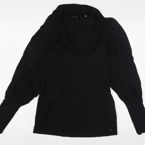 Ted Baker Women's Black Cowl Neck Top Size 6