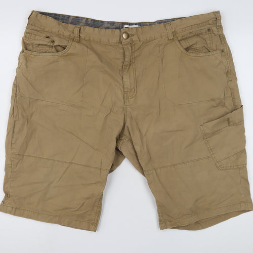 Label J Men's Beige Cargo Shorts XL Casual Pockets