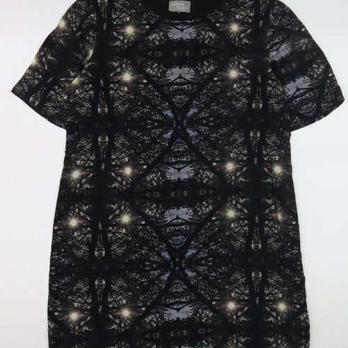 Emma Louise Women's Black Silk Shift Dress Size 8