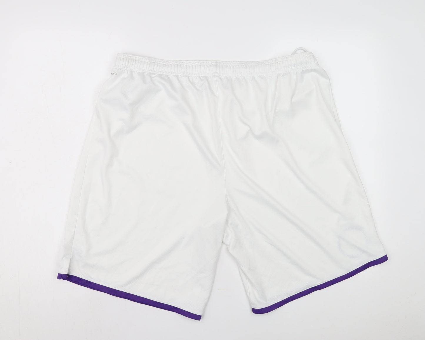 Puma Men's White Athletic Shorts 2XL Football