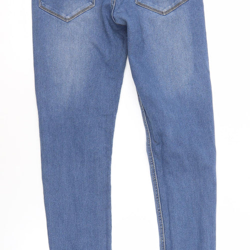 boohooMAN Men's Blue Skinny Jeans Size 30