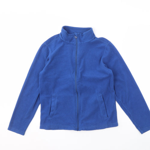 Regatta Boys Blue Track Jacket Size 30 Full Zip