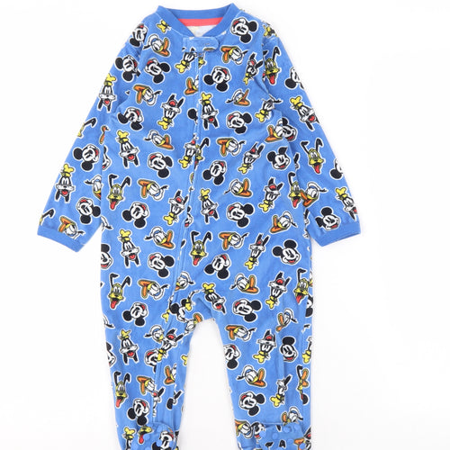 Primark Disney Unisex Blue Babygrow - 18 Months